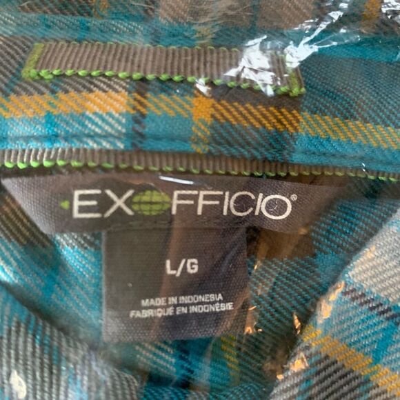 NWT Exofficio Flannel    - Picture 2 of 7